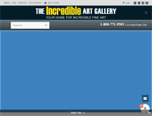 Tablet Screenshot of incredibleartgallery.com